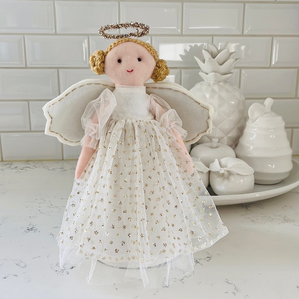 Pottery Barn Kids Light Up Angel Tree Topper - Picture 2 of 14